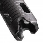 AK-47 Steel Muzzle Brake Compensator 14x1 LH Pitch w/ Crush Washer 